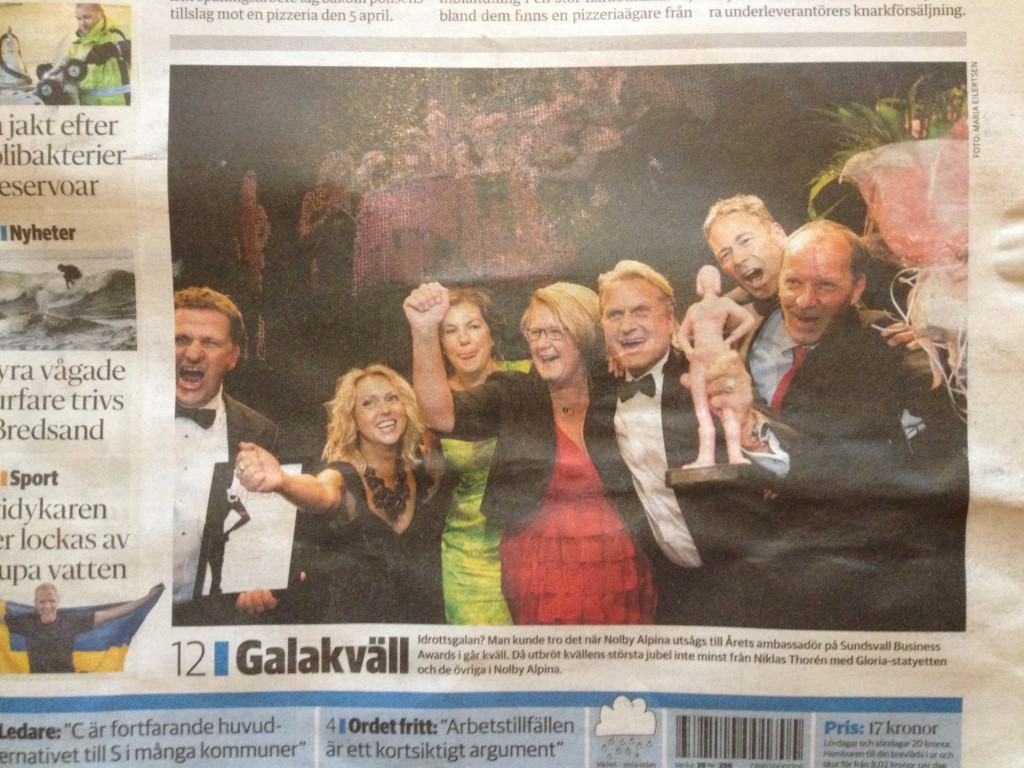 Sundsvall Business Awards 2013 Sundsvall Business Awards 2013